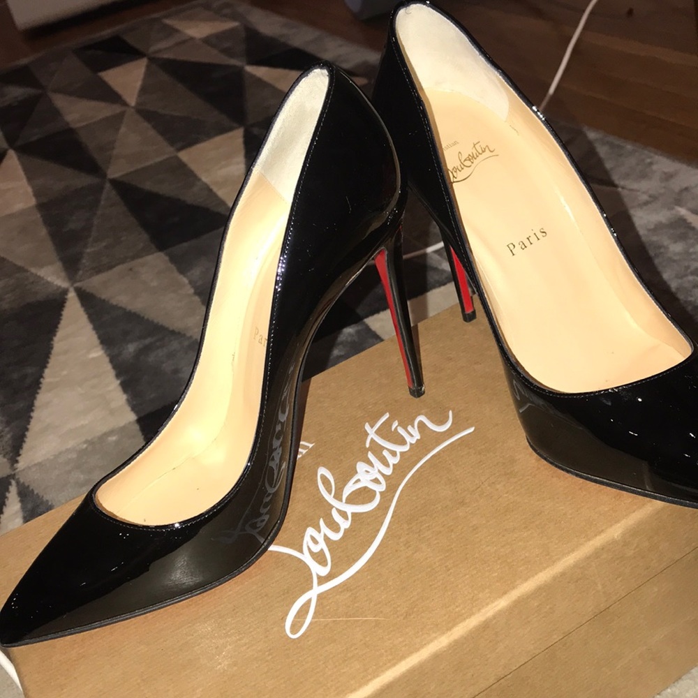 Christian Louboutin  Red Sole Pump, Black